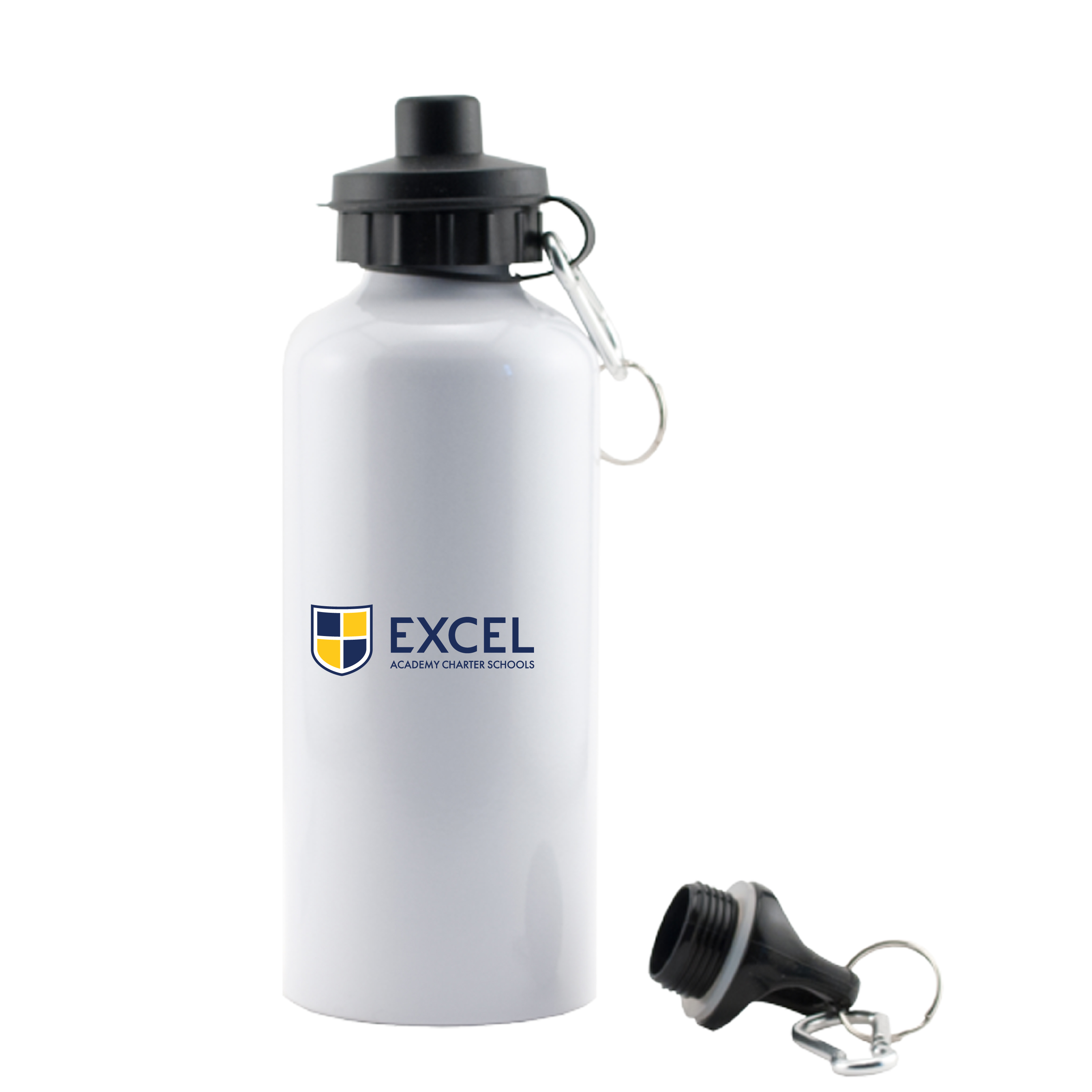 Excel Academy Charter Middle School Sublimation Aluminum Water Bottle